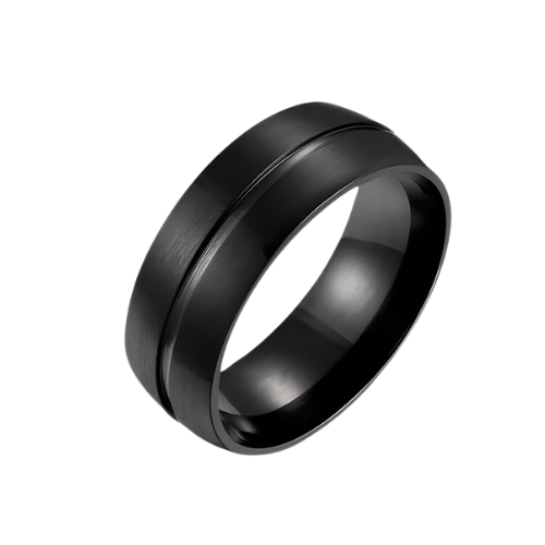 Matte Black Ring